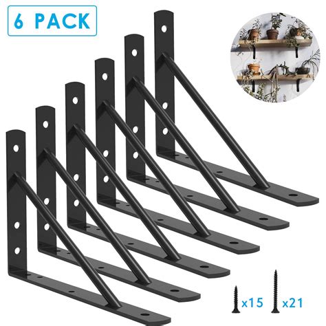 2 x 12 millwright metal shelf brackets|shelf brackets for walls.